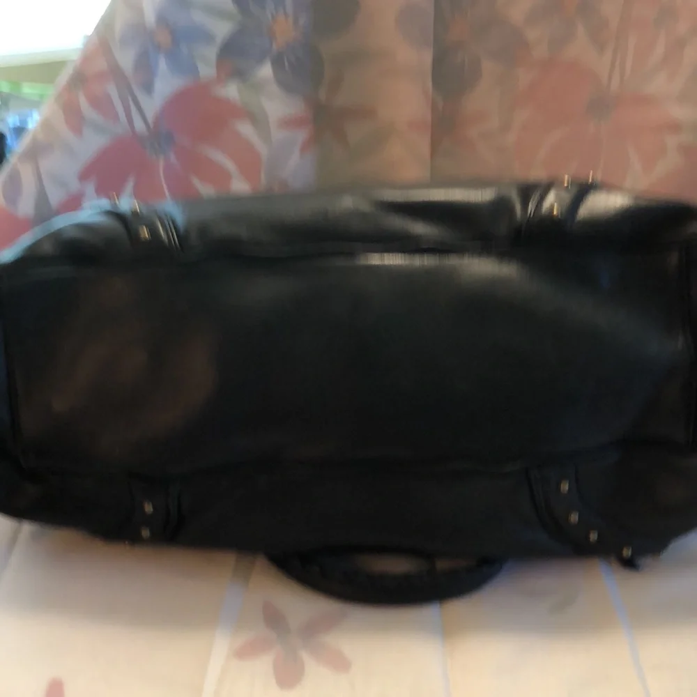 Michael Kors Womens Leather Studded Shoulder Handbag 17”x10”, 9” drop - Picture 6 of 14